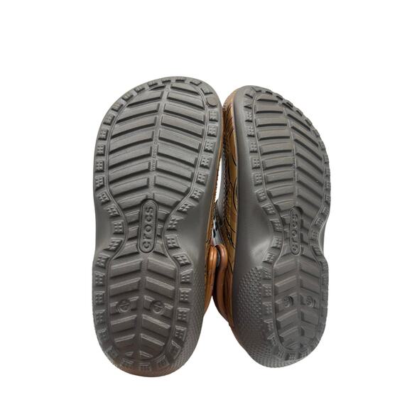 Crocs x Star Wars Chewbacca Classic Lined Clogs Espresso W6 / M4 Limited Edition